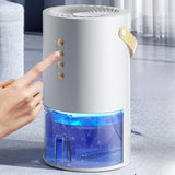 Maxbell Air Dehumidifier Compact Electric Mini Dehumidifier for Basement Bathroom RV white