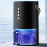 Maxbell Air Dehumidifier Compact Electric Mini Dehumidifier for Basement Bathroom RV black