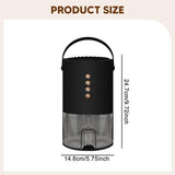 Maxbell Air Dehumidifier Compact Electric Mini Dehumidifier for Basement Bathroom RV black