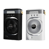 Maxbell Portable Air Conditioner with 600ml Water Tank Personal Desktop Electric Fan White
