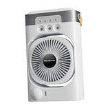 Maxbell Portable Air Conditioner with 600ml Water Tank Personal Desktop Electric Fan White