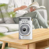 Maxbell Portable Air Conditioner with 600ml Water Tank Personal Desktop Electric Fan White