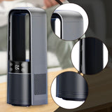 Maxbell Bladeless Desk Fan with Light Portable Air Conditioner for Dorm Table Office