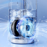 Maxbell Bladeless Desk Fan with Light Portable Air Conditioner for Dorm Table Office