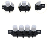 Maxbell Electric Fan Key Switch Lightweight Replacement Piano Key Design Stury 4 Key