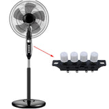 Maxbell Electric Fan Key Switch Lightweight Replacement Piano Key Design Stury 4 Key