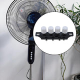 Maxbell Electric Fan Key Switch Lightweight Replacement Piano Key Design Stury 4 Key