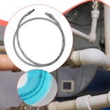 Maxbell Flexible Plumbing Drill Pipe Cleaner Drain Snake Cable for Sewer Toilet Sink 2m