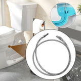 Maxbell Flexible Plumbing Drill Pipe Cleaner Drain Snake Cable for Sewer Toilet Sink 2m