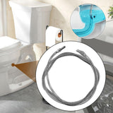 Maxbell Flexible Plumbing Drill Pipe Cleaner Drain Snake Cable for Sewer Toilet Sink 4m