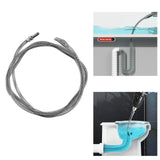 Maxbell Flexible Plumbing Drill Pipe Cleaner Drain Snake Cable for Sewer Toilet Sink 4m