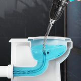 Maxbell Flexible Plumbing Drill Pipe Cleaner Drain Snake Cable for Sewer Toilet Sink 4m