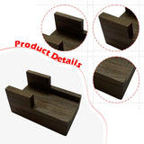 Maxbell Taco Holder Rustic Multifunctional Sushi Holder for Food Tabletop Restaurant 9cmx5cmx4.5cm