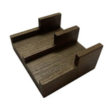 Maxbell Taco Holder Rustic Multifunctional Sushi Holder for Food Tabletop Restaurant 9cmx10cmx4.5cm