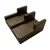 Maxbell Taco Holder Rustic Multifunctional Sushi Holder for Food Tabletop Restaurant 9cmx10cmx4.5cm