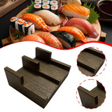 Maxbell Taco Holder Rustic Multifunctional Sushi Holder for Food Tabletop Restaurant 9cmx10cmx4.5cm