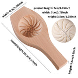 Maxbell Steamed Bun Maker Cooking Accessories Kitchen Utensil Wooden Moon Cake Mould Flower