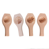 Maxbell Steamed Bun Maker Cooking Accessories Kitchen Utensil Wooden Moon Cake Mould Flower