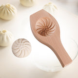 Maxbell Steamed Bun Maker Cooking Accessories Kitchen Utensil Wooden Moon Cake Mould Flower