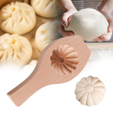 Maxbell Steamed Bun Maker Cooking Accessories Kitchen Utensil Wooden Moon Cake Mould Pumpkin