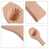 Maxbell Steamed Bun Maker Cooking Accessories Kitchen Utensil Wooden Moon Cake Mould Pumpkin
