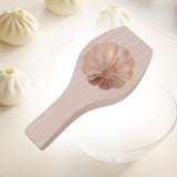Maxbell Steamed Bun Maker Cooking Accessories Kitchen Utensil Wooden Moon Cake Mould Ten Petal