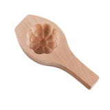Maxbell Steamed Bun Maker Cooking Accessories Kitchen Utensil Wooden Moon Cake Mould Eight Petal