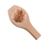 Maxbell Steamed Bun Maker Cooking Accessories Kitchen Utensil Wooden Moon Cake Mould Eight Petal