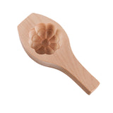 Maxbell Steamed Bun Maker Cooking Accessories Kitchen Utensil Wooden Moon Cake Mould Eight Petal