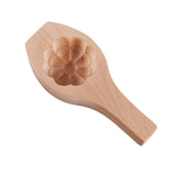 Maxbell Steamed Bun Maker Cooking Accessories Kitchen Utensil Wooden Moon Cake Mould Eight Petal