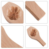 Maxbell Steamed Bun Maker Cooking Accessories Kitchen Utensil Wooden Moon Cake Mould Eight Petal