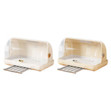 Maxbell Drying Rack Keeps Clean Simple with Cover for Home Cabinet Kitchen white