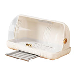 Maxbell Drying Rack Keeps Clean Simple with Cover for Home Cabinet Kitchen white