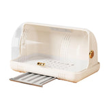 Maxbell Drying Rack Keeps Clean Simple with Cover for Home Cabinet Kitchen white