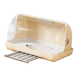 Maxbell Drying Rack Keeps Clean Simple with Cover for Home Cabinet Kitchen light yellow