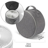 Maxbell Fan Storage Bag Folding Portable Carrying Case for Camping Gardening Fishing 23cmx13cm