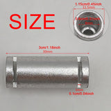 Maxbell Coffee Machine Hose Connector Aluminum Coupling Replacement Connection Joint I Shape