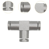 Maxbell Coffee Machine Hose Connector Aluminum Coupling Replacement Connection Joint T Shape
