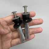 Maxbell Toilet Seat Bolts Non Slip Repair Easy Use Hardware Fastener Stainless Steel 2 Piece