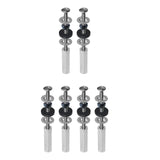 Maxbell Toilet Seat Bolts Non Slip Repair Easy Use Hardware Fastener Stainless Steel 2 Piece