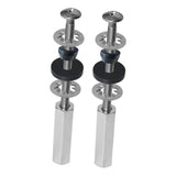 Maxbell Toilet Seat Bolts Non Slip Repair Easy Use Hardware Fastener Stainless Steel 2 Piece