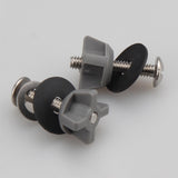 Maxbell 2Pcs Generic Toilet Seat Bolts Accessory Anti Slip Professional Repair Parts