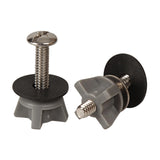 Maxbell 2Pcs Generic Toilet Seat Bolts Accessory Anti Slip Professional Repair Parts