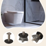 Maxbell 2Pcs Generic Toilet Seat Bolts Accessory Anti Slip Professional Repair Parts