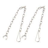 Maxbell 2Pcs Toilet Flapper Chains Sturdy Easy to Install 21cm Stainless Steel Chain