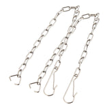 Maxbell 2Pcs Toilet Flapper Chains Sturdy Easy to Install 21cm Stainless Steel Chain