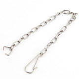 Maxbell 2Pcs Toilet Flapper Chains Sturdy Easy to Install 21cm Stainless Steel Chain