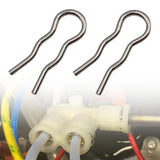 Maxbell 2Pcs Connector Adapter Clips Replacement Cafe Accessories Coffee Maker Parts