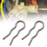 Maxbell 2Pcs Connector Adapter Clips Replacement Cafe Accessories Coffee Maker Parts