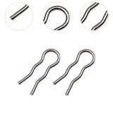 Maxbell 2Pcs Connector Adapter Clips Replacement Cafe Accessories Coffee Maker Parts